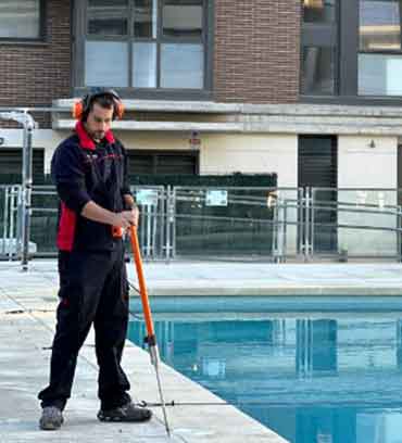 deteccion de fugas de agua en muros suelo concreto redes hidraulicas